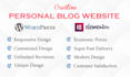 build your personal wordpress blog website