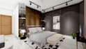 do architectural interior design with realistic 3d rendering