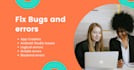 fix bugs or reskin your android app kotlin, java jetpack compose