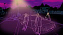 create looping animated music video visualizer