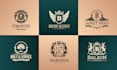 design a custom premium heraldic and luxury vintage logo