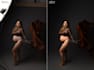 retouch maternity photos with clean natural skin