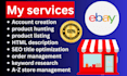 be your professional ebay virtual assistant