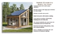 make tiny house 3d model and architectural drawing blueprint