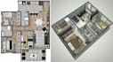 create a 3d model using sketchup and 3ds max