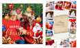 design christmas halloween new year party valentine postcard flyer greeting card