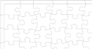 send you an editable vector jigsaw puzzle die cut