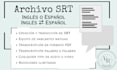 create and translate an srt file