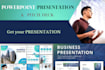 design your google slide and powerpoint presentation
