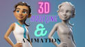 3d modeling,3d animation in maya, blender,movement and unity