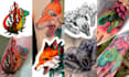design a bold custom color tattoo artwork