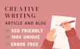 write unique, engaging, SEO optimized, premium, article blog