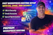 setup fast wordpress hosting with ssl, email and security