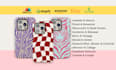 design premium trendy aesthetic phone cases pattern for pod