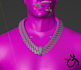 make custom fivem chain low and high poly