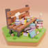 do cute 3d modeling and rendering