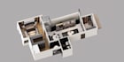 create realistic 3d floor plan rendering