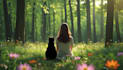 create dreamy, relaxing, cinematic, ambience loop videos