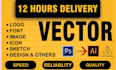 do vector tracing logo, vectorize image, convert to vector