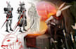design a character in 2d digital medium