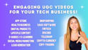 create ugc ads videos for social media tiktok instagram facebook meta paid ads