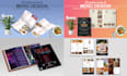do restaurant menu design,food price list,table tent menu,digital menu board