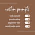 custom prompts for open ai chat gpt 4