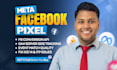 setup google analytics ga4 ads conversion tracking n meta pixel with tag manager