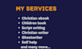 be your christian book writer, ebook writer, amazon kdp, devotional book