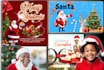 design christmas halloween newyear valentine church party flyers greeting cards