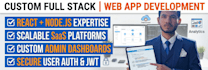 develop a full stack web app using react, nodejs and express