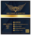 prepare business, visiting cards