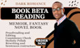 beta read dark fantasy romance cozy mystery historical fiction scifi beta reader
