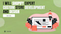 shopify expert custom store development and design
