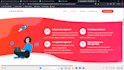 develop HTML, CSS, javascript web pages