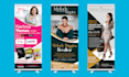 design roll up banner, retractable banner, pull up banner, or roller banner