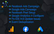do facebook ads campaign, google ads, fb pixel setup