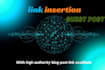 provide link insertion guest post with authority backlinks