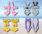 do technical fashion flat sketches for lingerie items