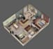 provide axonometric view with 3d animated video  and braucher