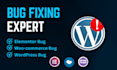 expert woocommerce fix wordpress website bug fix