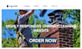 build chimney cleaning, housing cleaning, home cleaning website