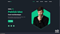 create responsive personal portfolio website for you