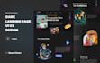 do clean website ui design, web landing page ui ux design