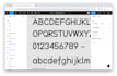 create a custom font to represent your brand