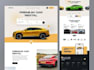 design online car dealership or car rental wordpress website