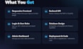 develop a full stack web application using react, next js and node js