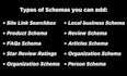 add schema markup, rich snippet, structure data for all website