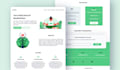 design modern responsive HTML landing page in 24h