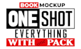 create you a one shot book mockup bundle